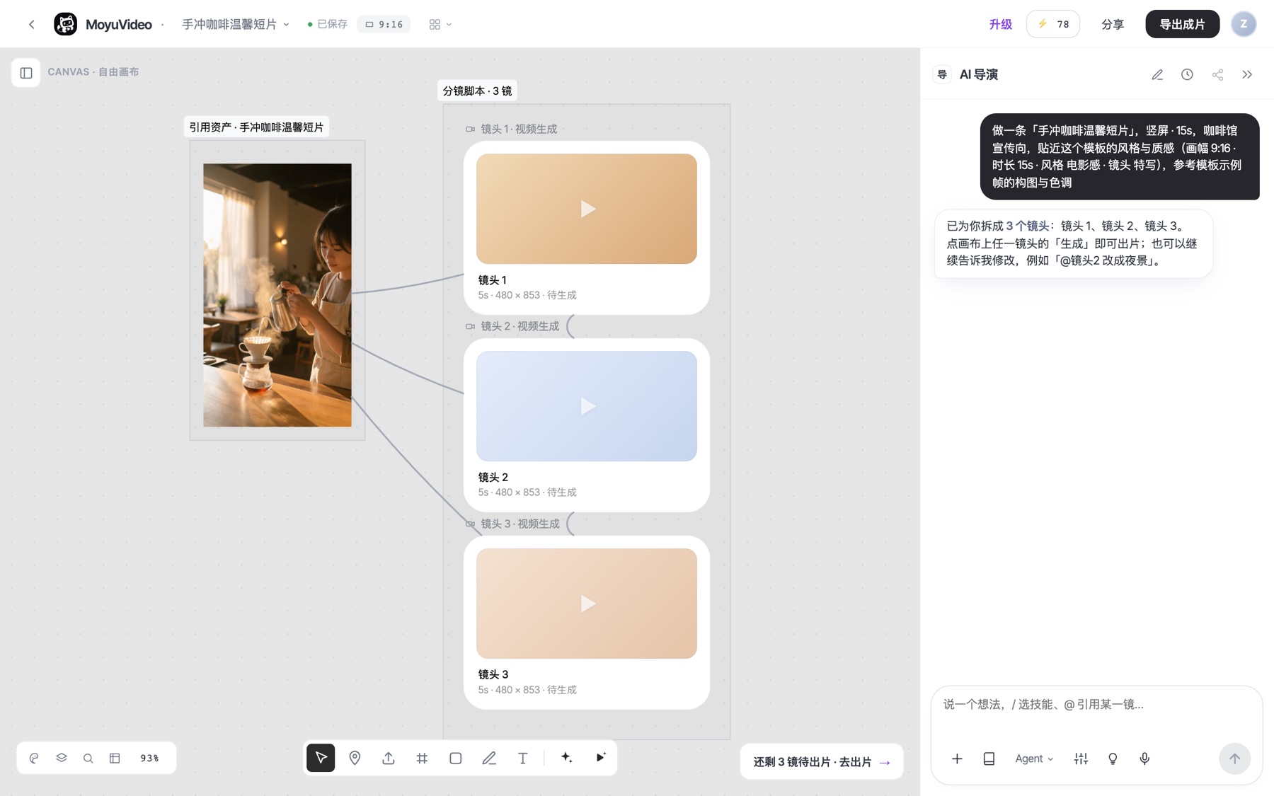 Tovaki 血缘画布真实界面